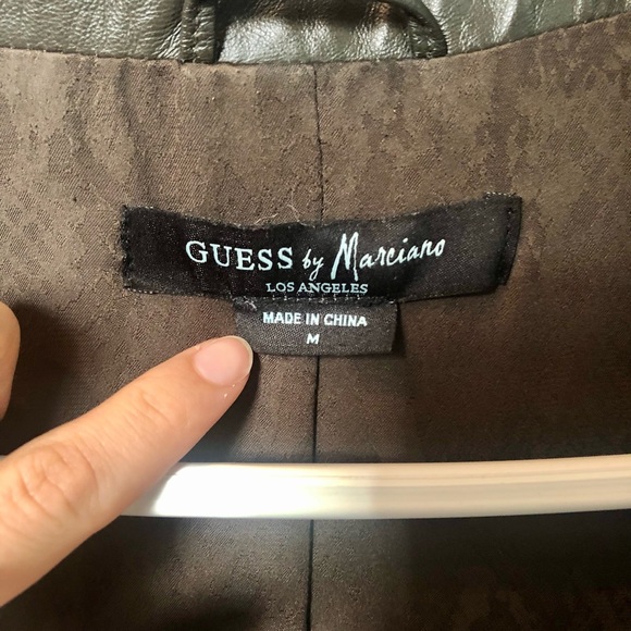 Authentic Guess by Marciano leather jacket - Picture 4 of 5